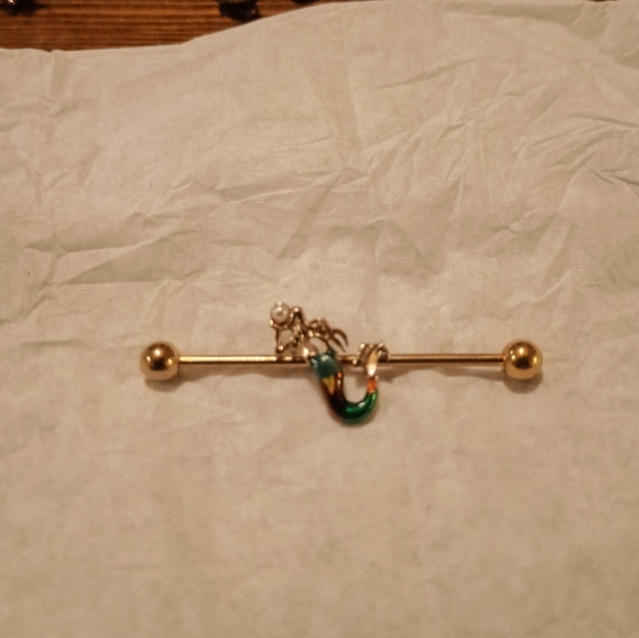 Mermaid Industrial Body Piercing Jewelry - Picture 2 of 3